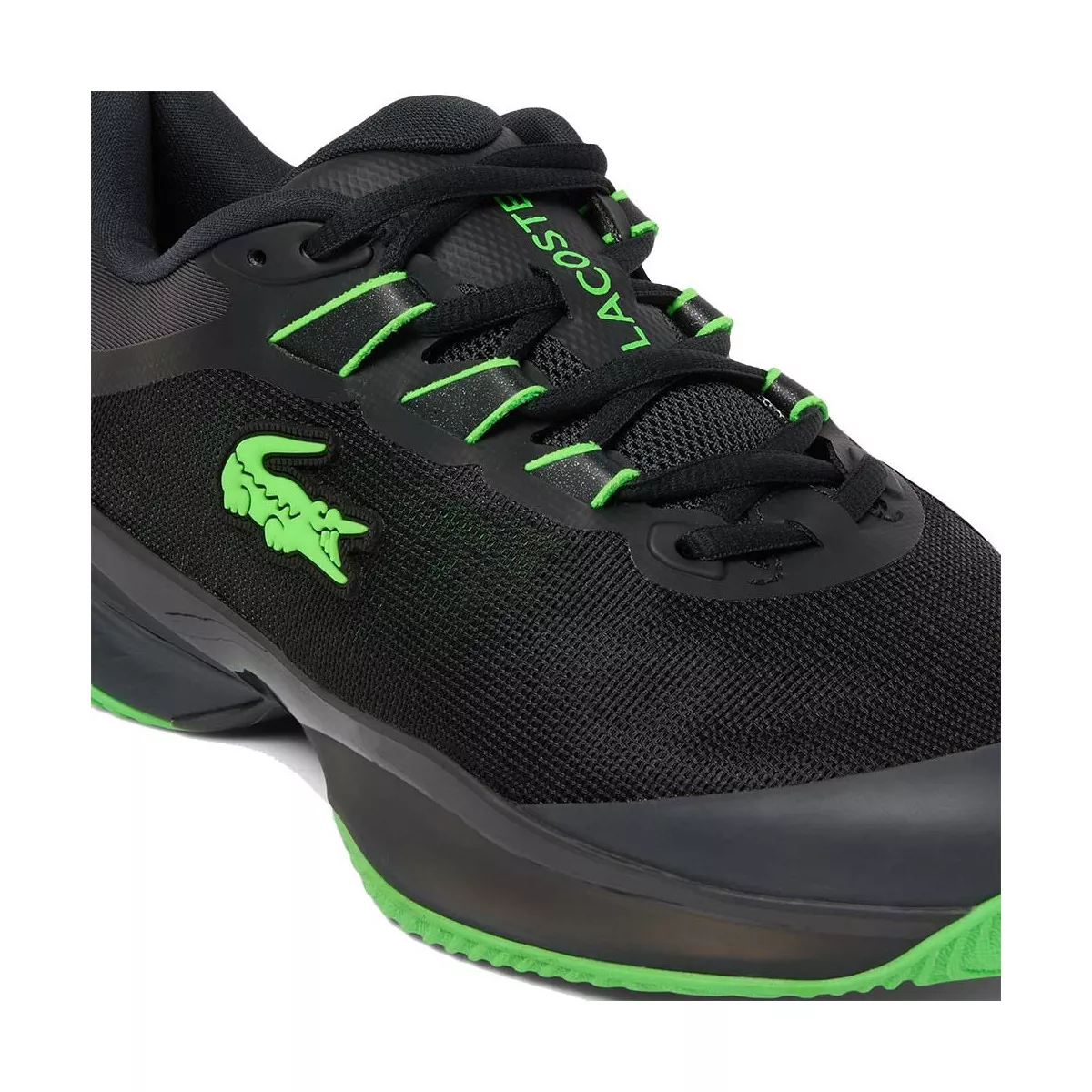 Lacoste AG-LT Ultra tennisschoenen gravel zwart / groen