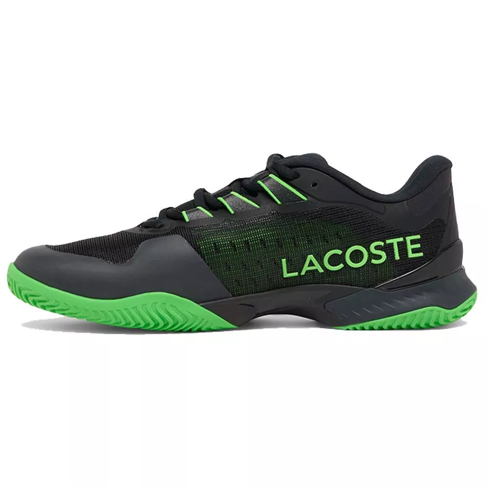 Lacoste AG-LT Ultra tennisschoenen gravel zwart / groen