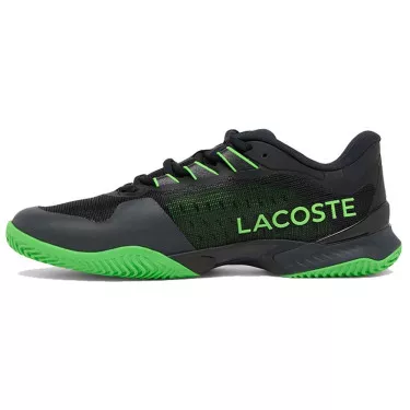 Lacoste AG-LT Ultra tennisschoenen gravel zwart / groen