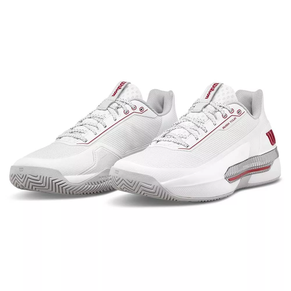 Wilson Rush Tour 5 CTC tennisschoenen wit