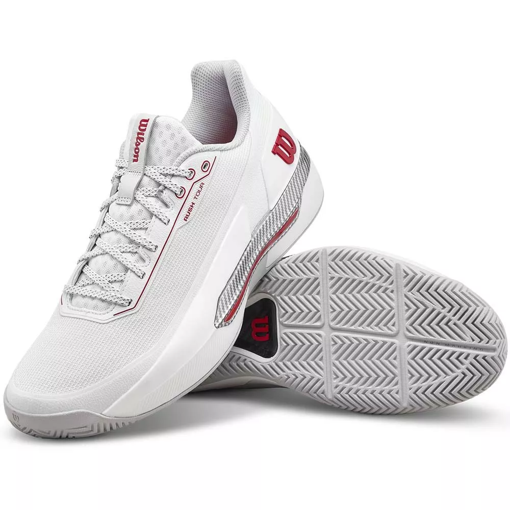 Wilson Rush Tour 5 CTC tennisschoenen wit