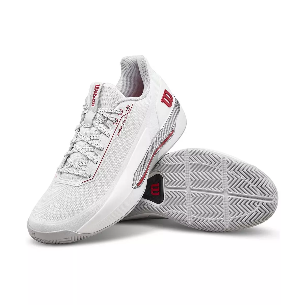 Wilson Rush Tour 5 CTC tennisschoenen wit
