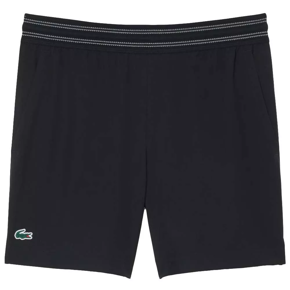 Lacoste Tennis Ultra Dry Reflecterende Short Zwart