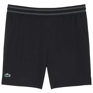 Lacoste Tennis Ultra Dry Reflecterende Short Zwart