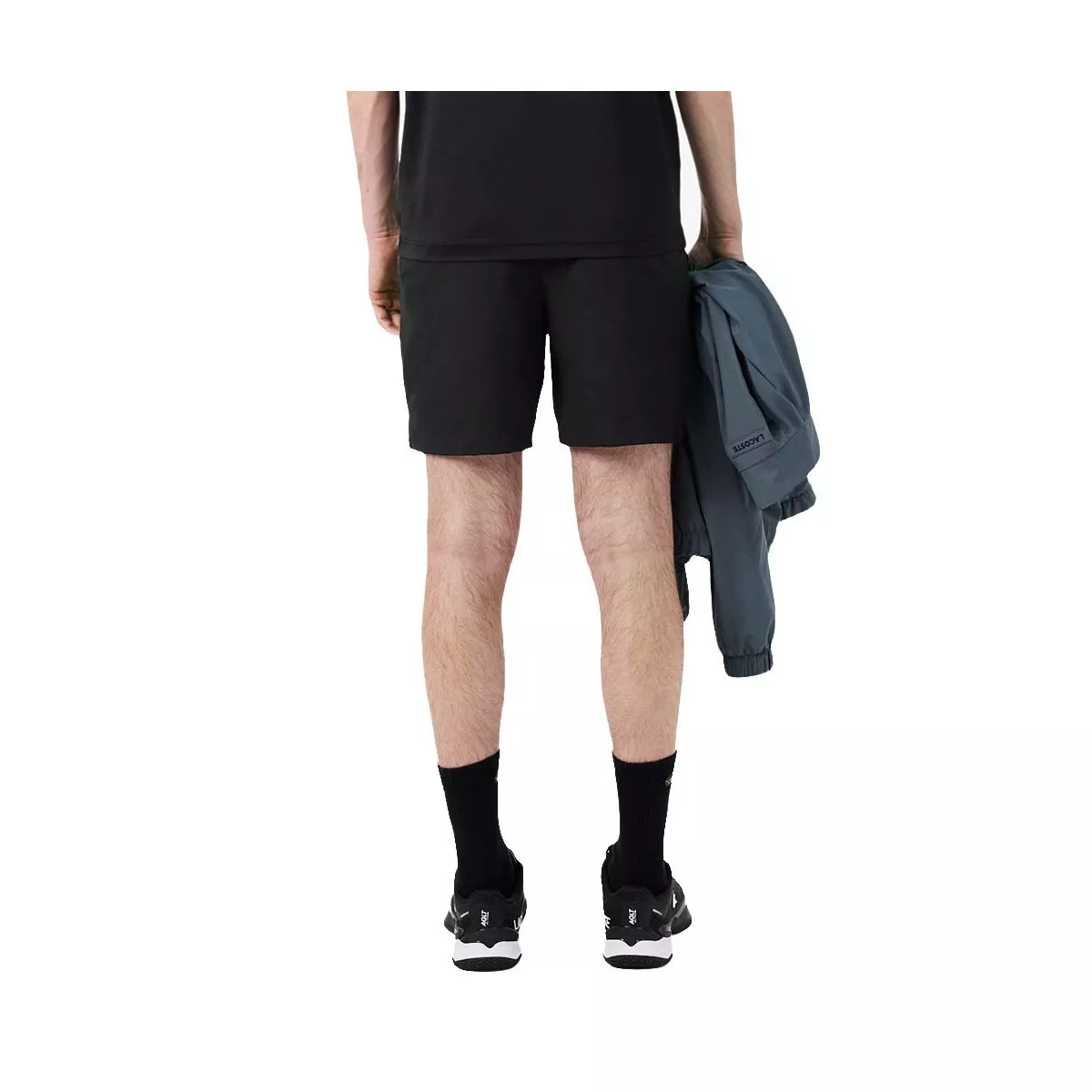 Lacoste Tennis Ultra Dry Reflecterende Short Zwart