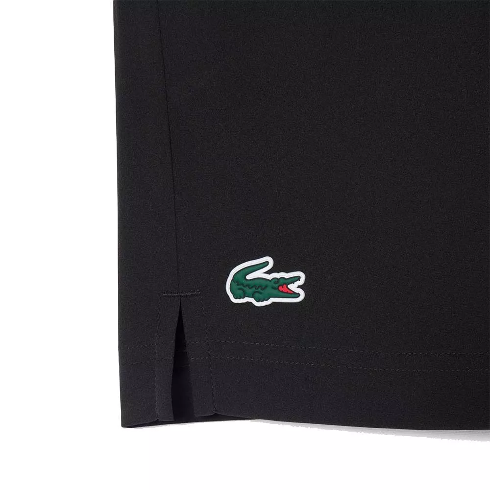 Lacoste Tennis Ultra Dry Reflecterende Short Zwart