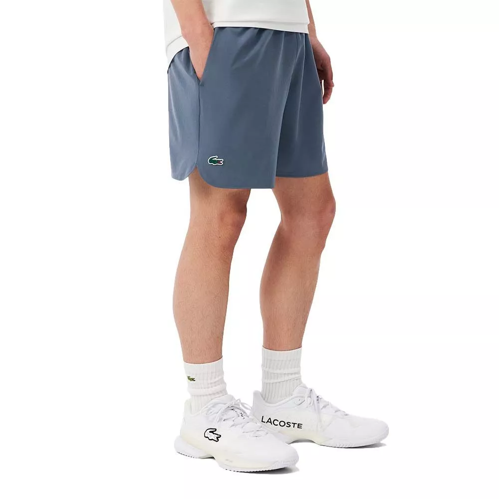 Lacoste Tennis x Novak Djokovic On Court Short Grijs