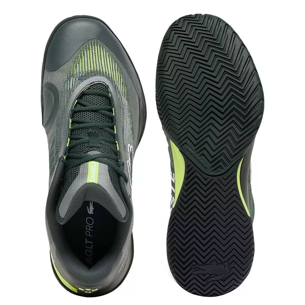 Lacoste AG-LT Pro x Daniil Medvedev Tennisschoenen Donkergroen