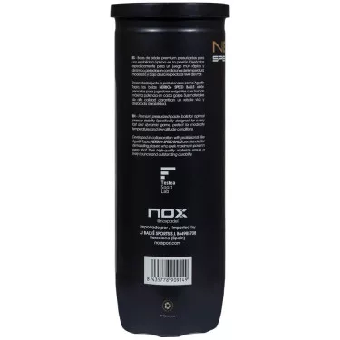 Nox Nerbo+ Speed Padelballen - box 24 Tubes