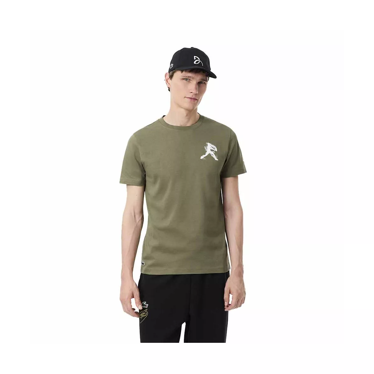 Lacoste Tennis x Novak Djokovic pack T-shirt + pet kaki