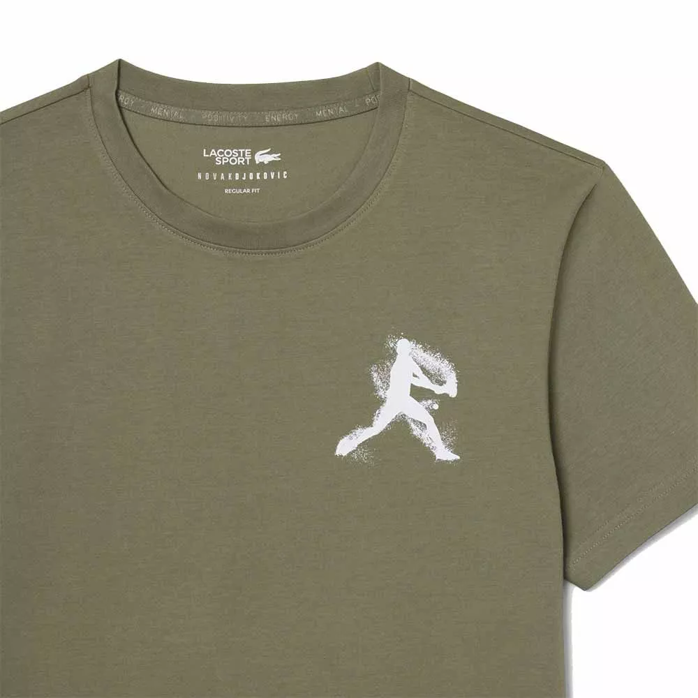 Lacoste Tennis x Novak Djokovic pack T-shirt + pet kaki