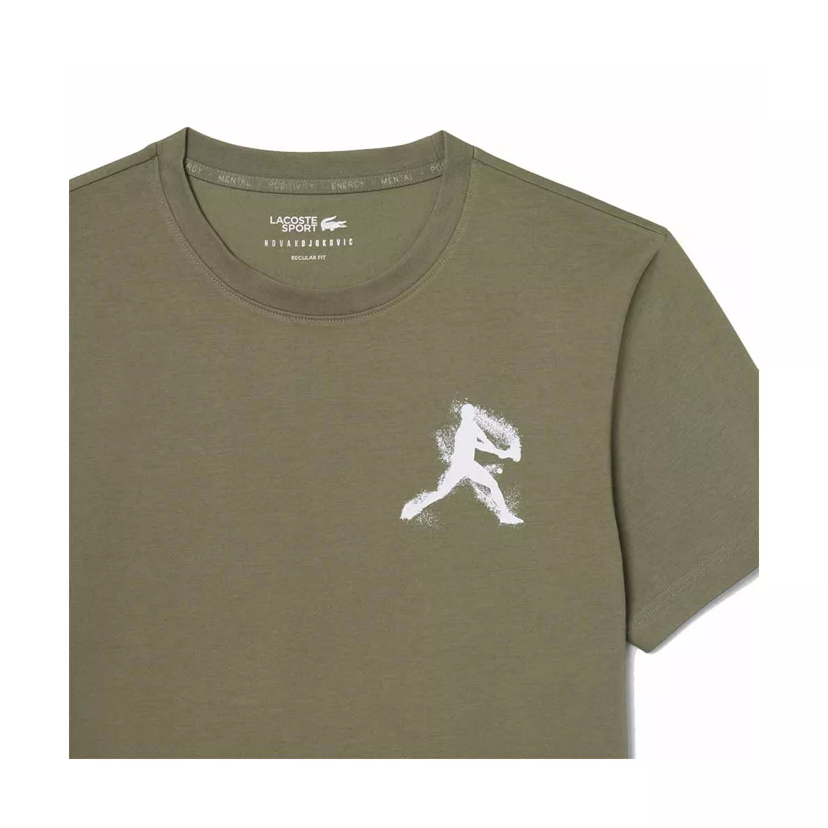Lacoste Tennis x Novak Djokovic pack T-shirt + pet kaki
