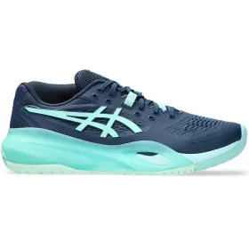 Asics Gel Resolution X tennisschoenen marineblauw / turquoise