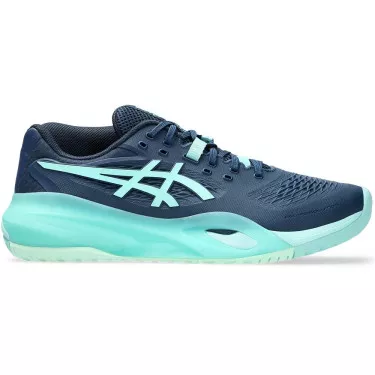 Asics Gel Resolution X tennisschoenen marineblauw / turquoise