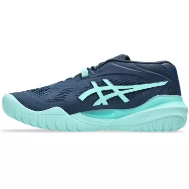 Asics Gel Resolution X tennisschoenen marineblauw / turquoise