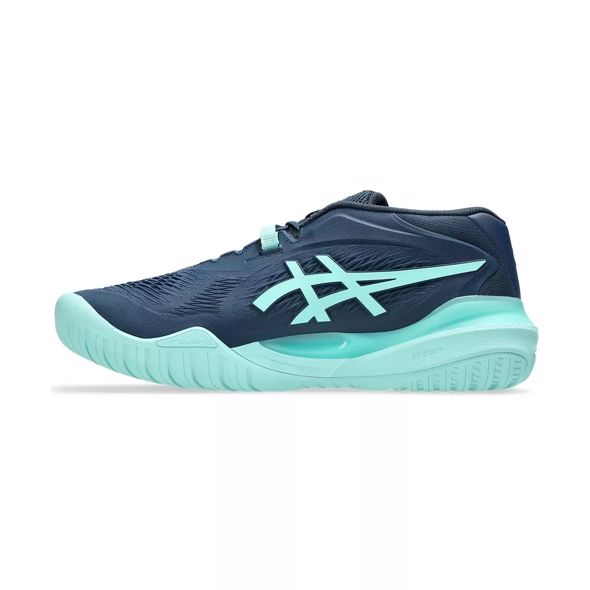 Asics Gel Resolution X tennisschoenen marineblauw / turquoise
