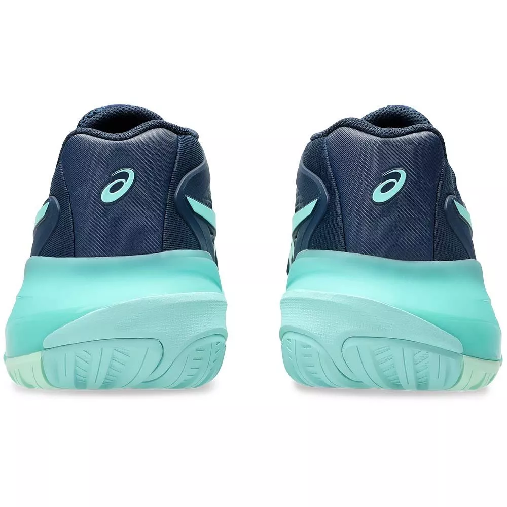 Asics Gel Resolution X tennisschoenen marineblauw / turquoise
