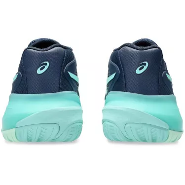 Asics Gel Resolution X tennisschoenen marineblauw / turquoise