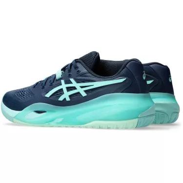 Asics Gel Resolution X tennisschoenen marineblauw / turquoise