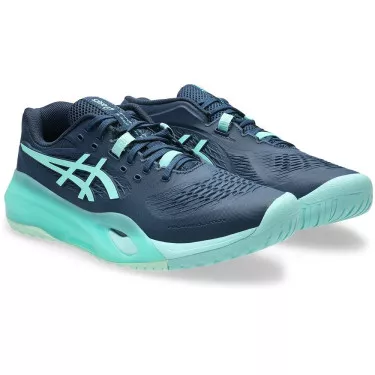 Asics Gel Resolution X tennisschoenen marineblauw / turquoise