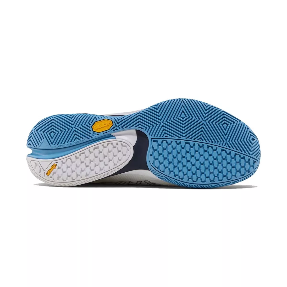 Bullpadel Hack Vibram 26I padelschoenen wit / blauw