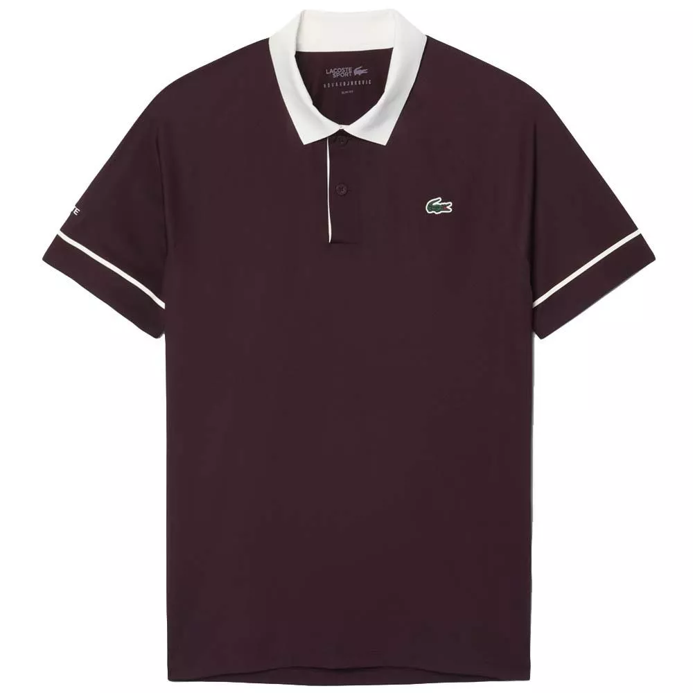 Lacoste Tennis Novak Djokovic On Court polo bruin