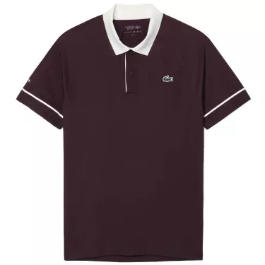Lacoste Tennis Novak Djokovic On Court polo bruin