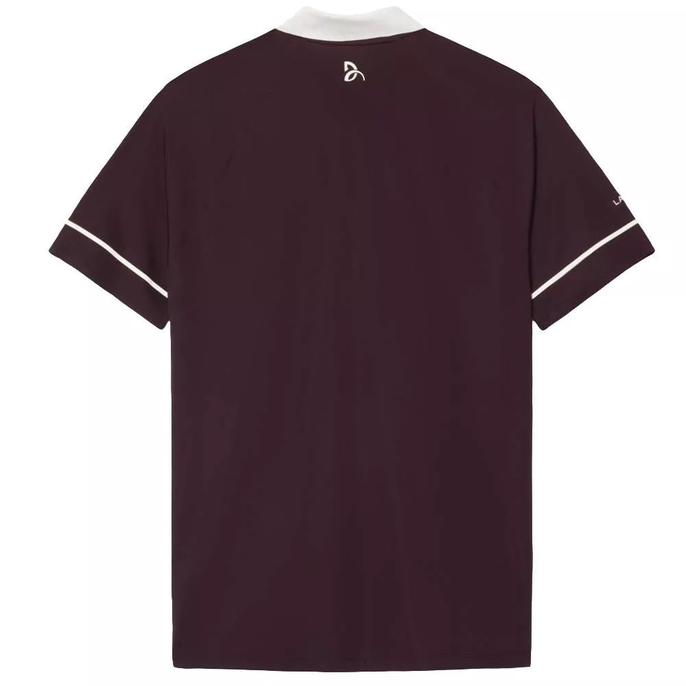 Lacoste Tennis Novak Djokovic On Court polo bruin