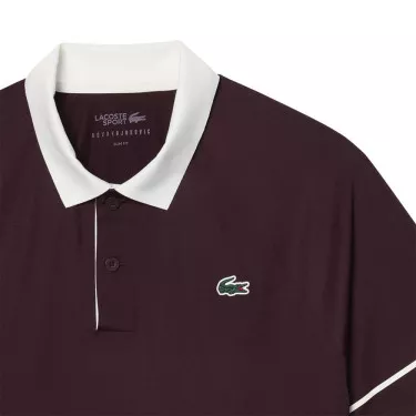 Lacoste Tennis Novak Djokovic On Court polo bruin