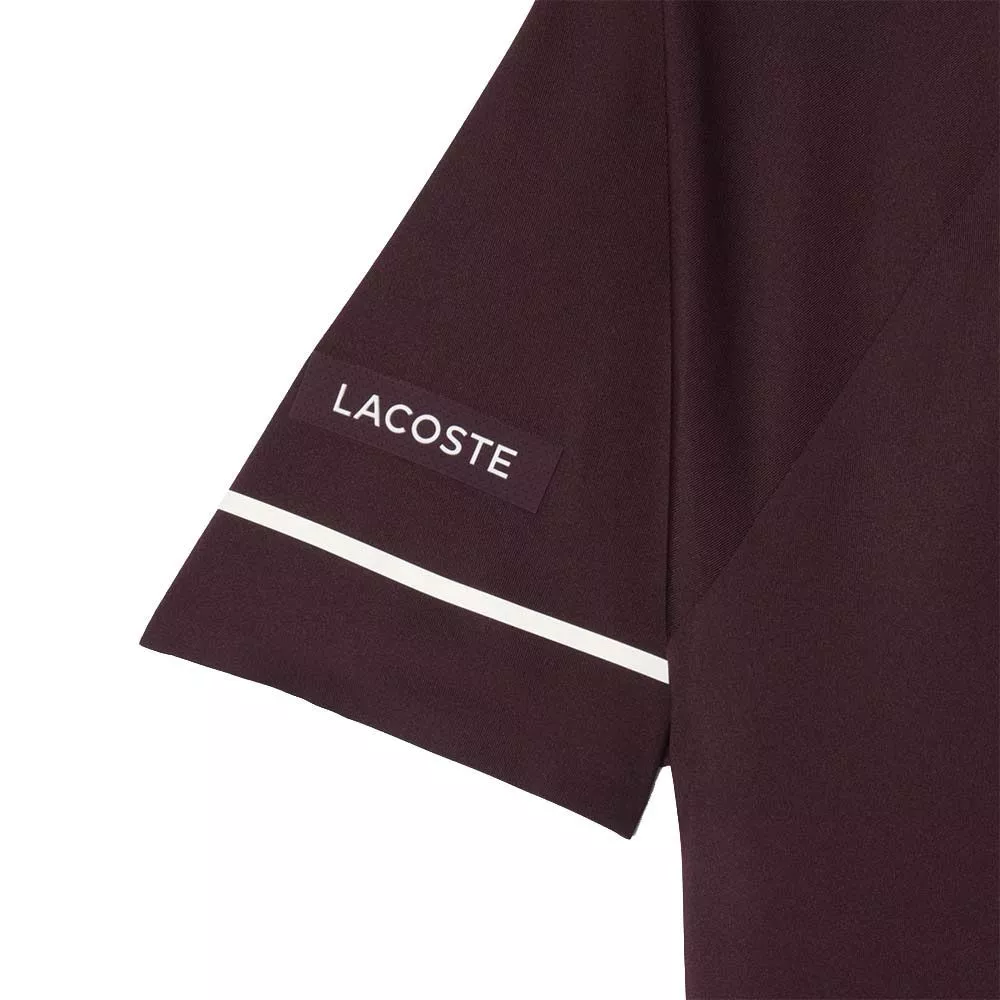 Lacoste Tennis Novak Djokovic On Court polo bruin