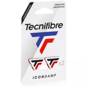 Tecnifibre Icon Damp trillingsdemper wit / rood