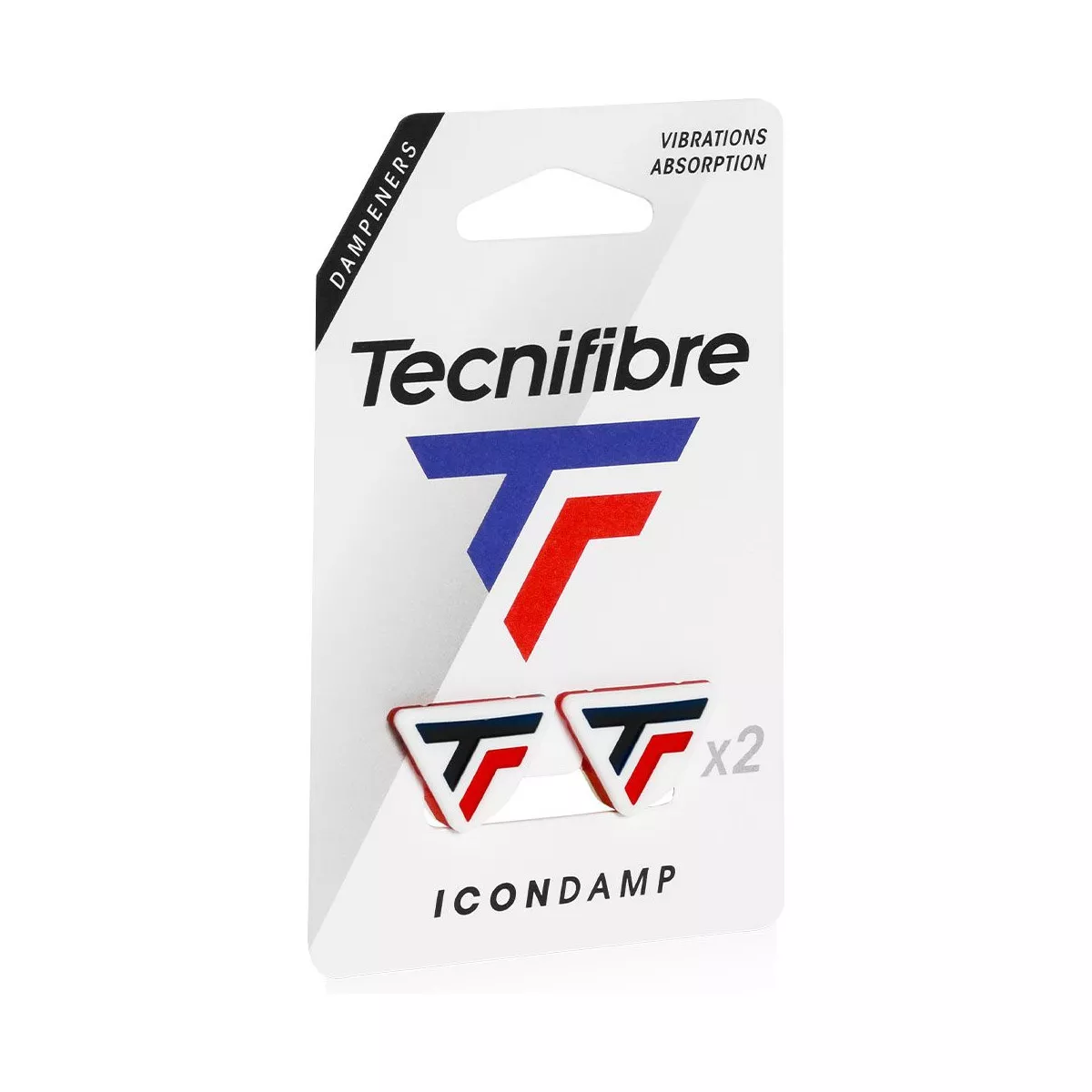 Tecnifibre Icon Damp trillingsdemper wit / rood
