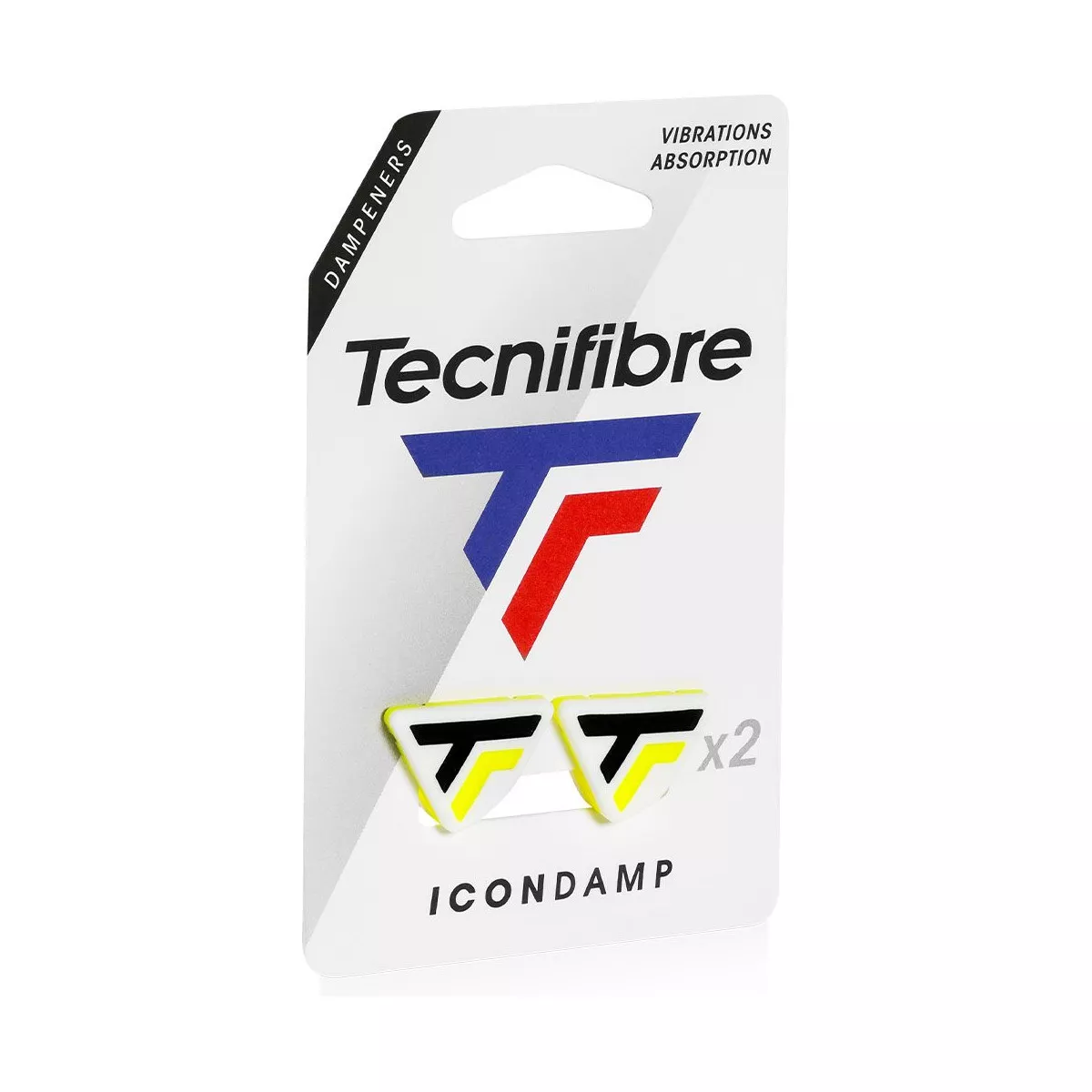Tecnifibre Icon Damp trillingsdemper wit / geel