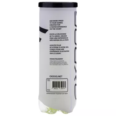 Oxdog Boost+ Speed padelballen 3 stuks