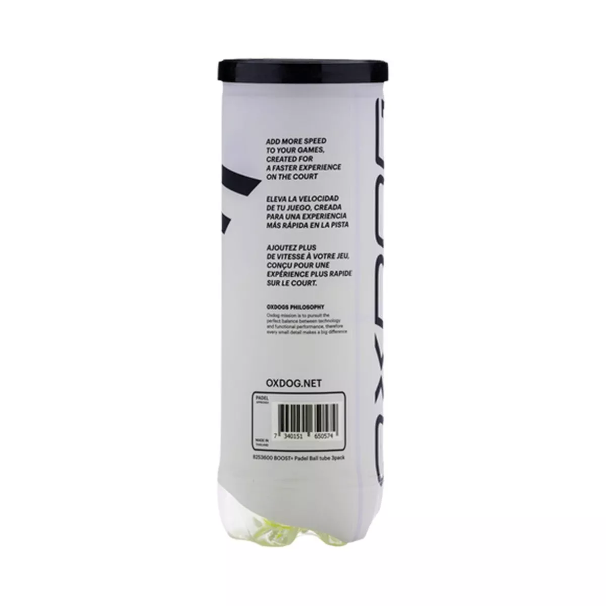 Oxdog Boost+ Speed padelballen 3 stuks