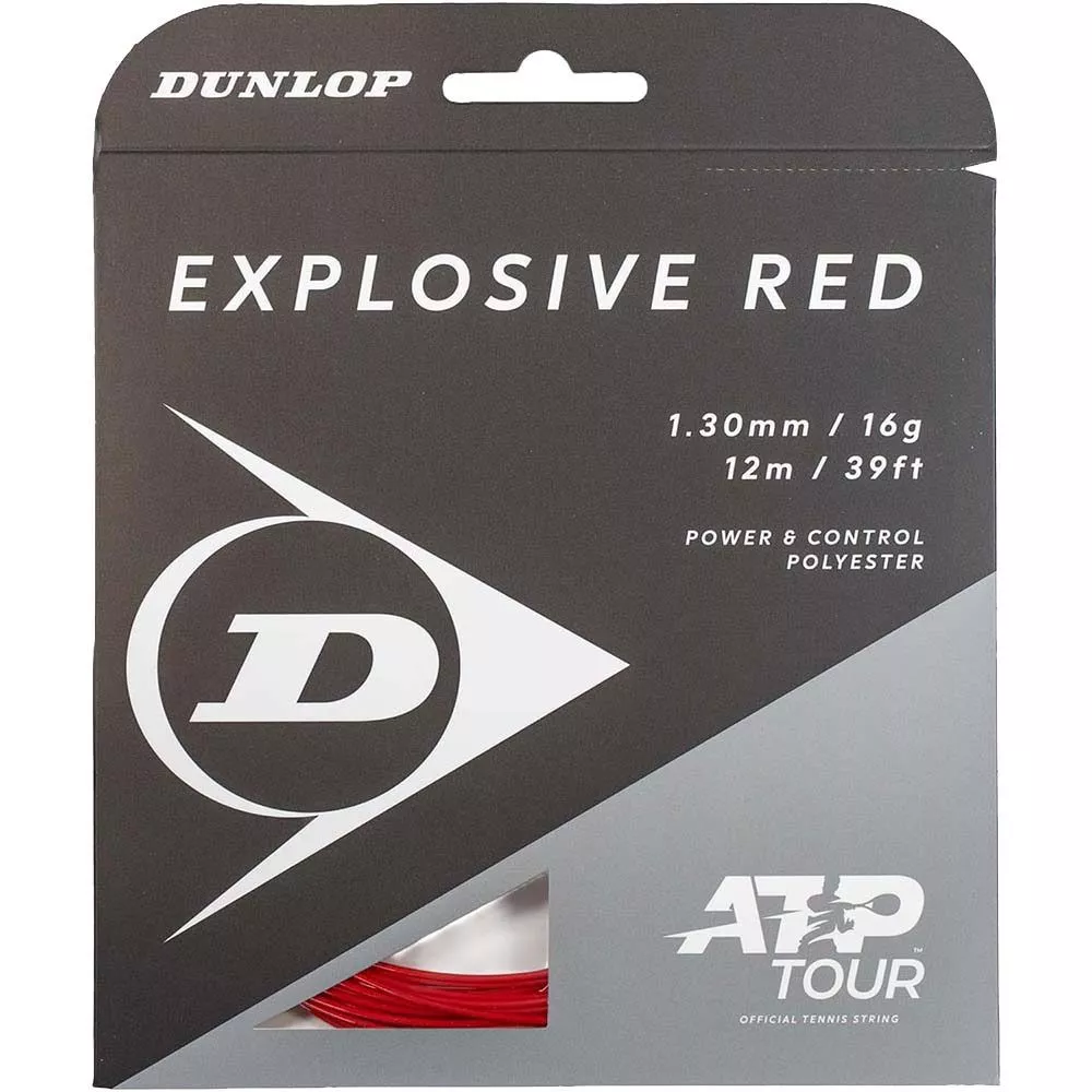Dunlop Explosive Red Tennissnaar 12m
