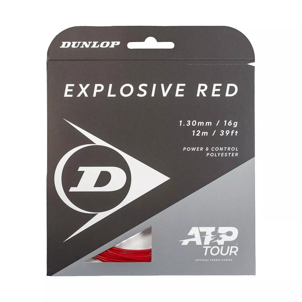 Dunlop Explosive Red Tennissnaar 12m