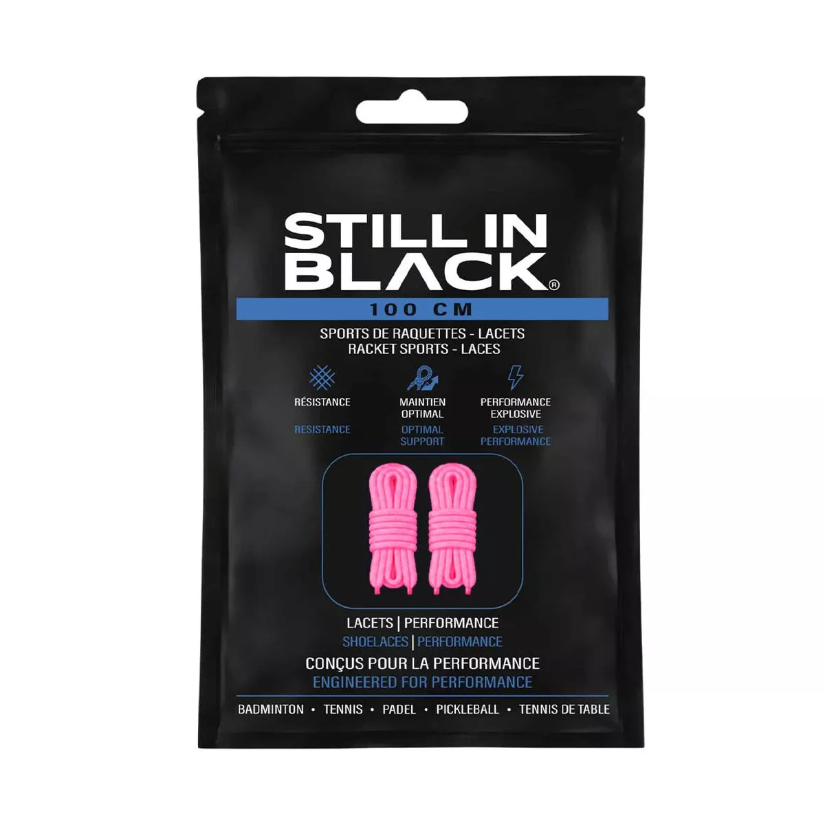 Still In Black 100 cm veters roze
