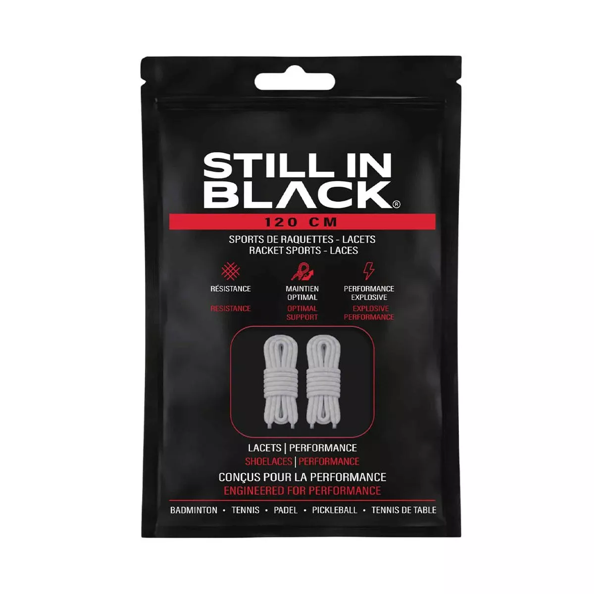 Still In Black 120 cm veters wit