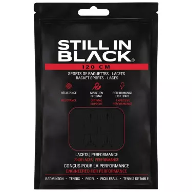 Still In Black 120 cm veters zwart