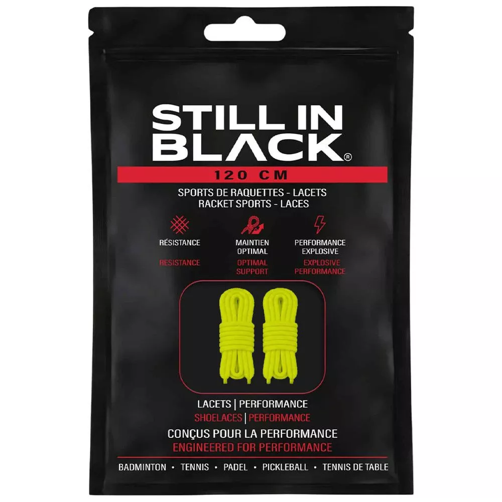 Still In Black 120 cm veters geel