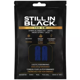Still In Black 140 cm veters blauw