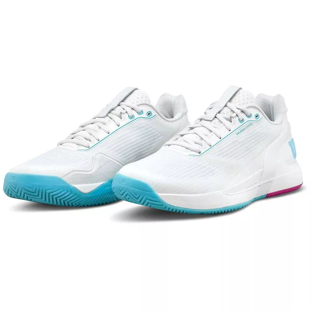 Wilson Rush Pro 5 Slice tennisschoenen wit