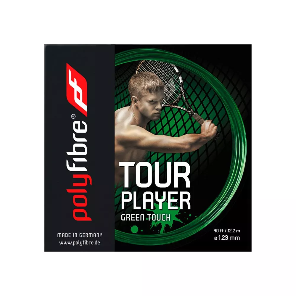 Polyfibre Tour Player Green Touch 12m