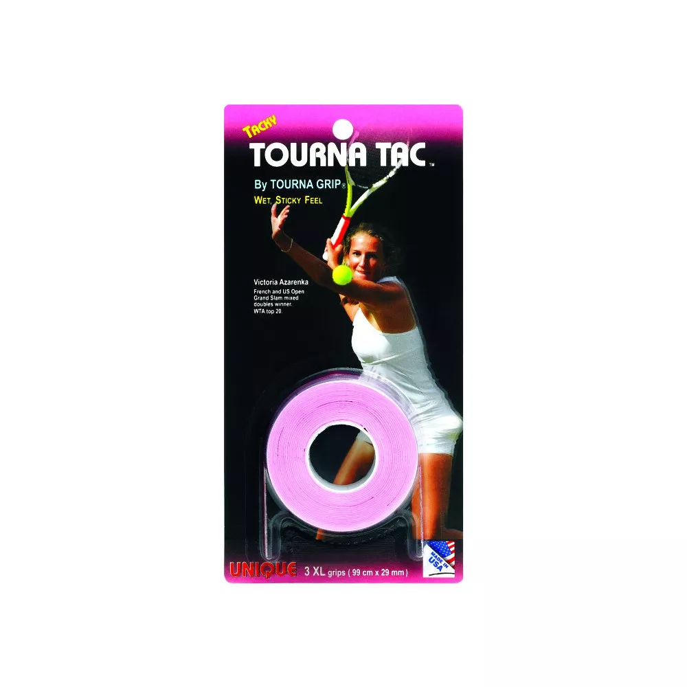 Tourna Tac Overgrips x 3 Pink