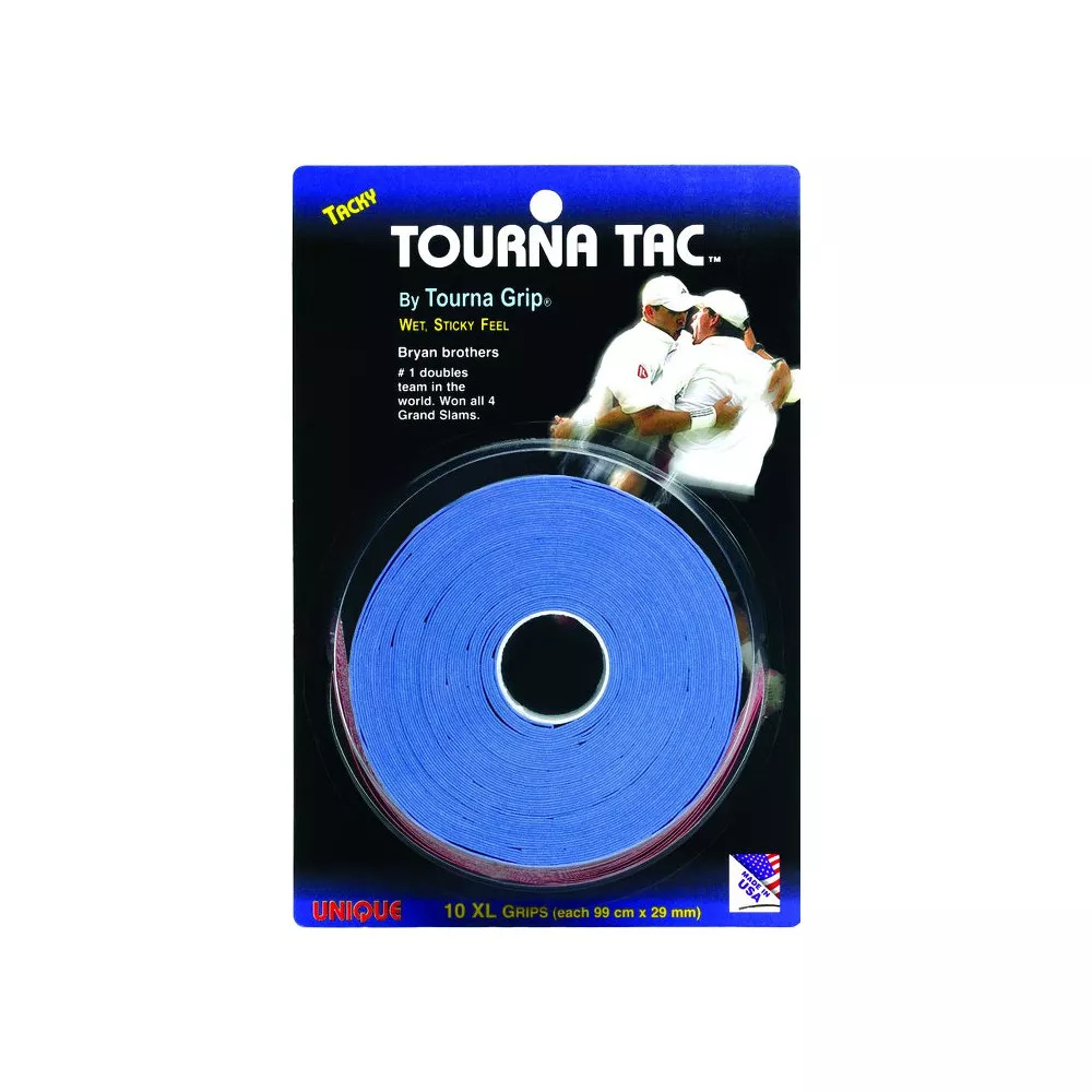 Tourna Tac Overgrips x 10 Blue