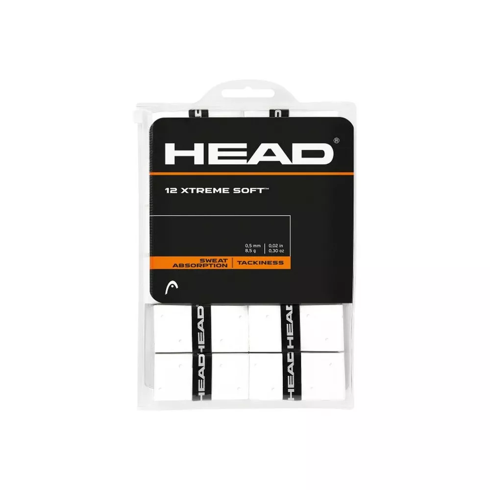 Head Overgrip Extreme Soft White x 12