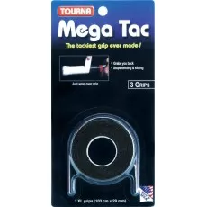 Tourna Mega Tac XL Overgrip Black x 3