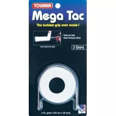 Tourna Mega Tac XL Overgrip White x 3