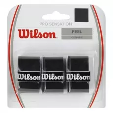 Wilson Overgrip Pro Sensation Overgrip Black x 3